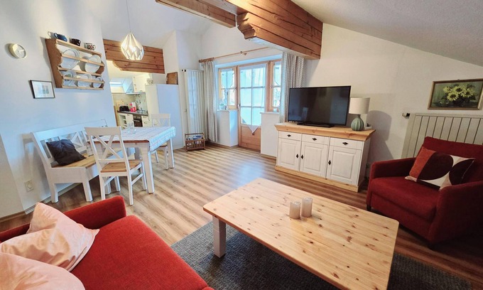 Eggstatt Apartment | Apartment Kampenwand, 50sqm, 1 bedroom, balcony