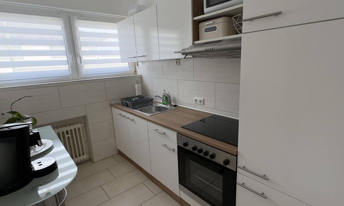 Luxem Apartment | Apartment Kreuder - Div. services, bathtub, 1 bedroom