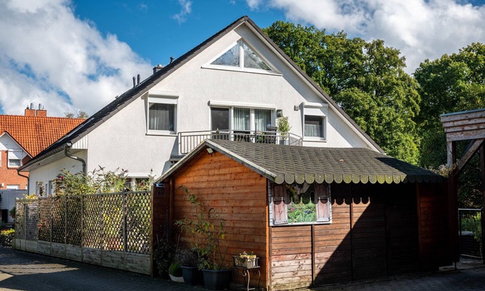 Horst Apartment | Apartment 'Krobjinski' with Shared Pool, Private Terrace and Wi-Fi