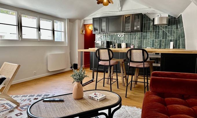 Barbatre Apartment | Apartment L'Eucalyptus Reims