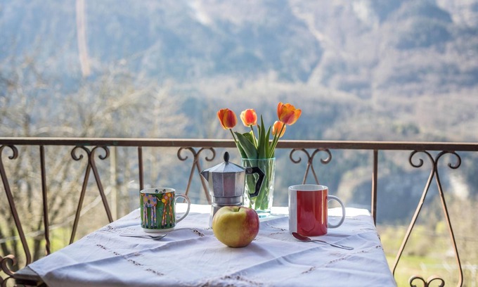 Agro Apartment | Apartment "La Mansarda di Chiara e Silvio" close to Skiing Area with Mountain View