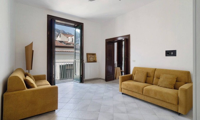 Cava de' Tirreni Apartment | Apartment 'Nistela House' with Balcony and Wi-Fi