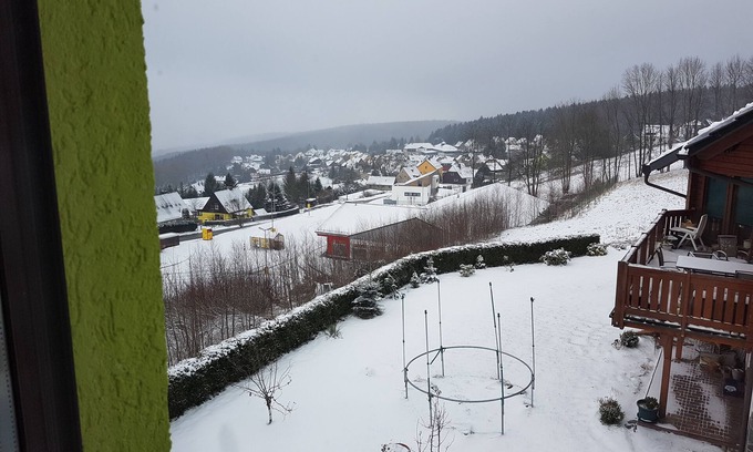 Bernsbach Apartment | Apartment on the balcony of the Ore Mountains