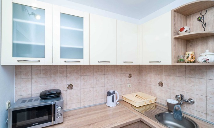 Srebreno Apartment | Apartment & Rooms Papa - Premium Double or Twin Room with Balcony and Partial Sea View (Soba 2)