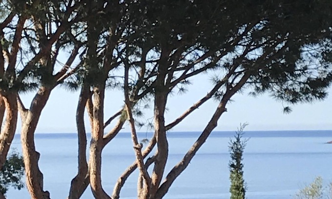 Theoule-Superieur House | Apartment t2 type maisonette with garden sea view