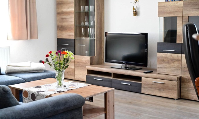 Bleicherode Apartment | Apartment 'Zum Steiger' with Balcony and Wi-Fi