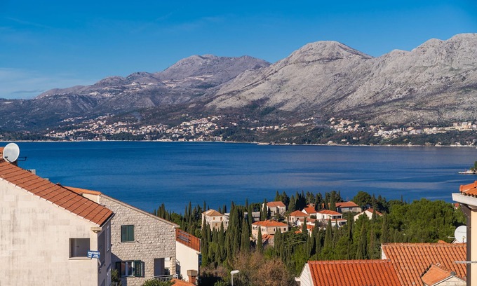 Cavtat Apartment | Apartments Senjo - One Bedroom Apartment with Balcony with Sea View