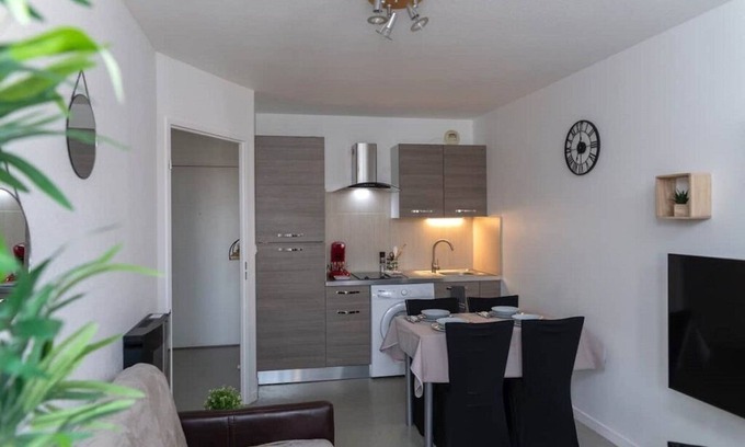 Blagnac Apartment | Appart'henri T1 Bisfibreparkingtram24/24auto