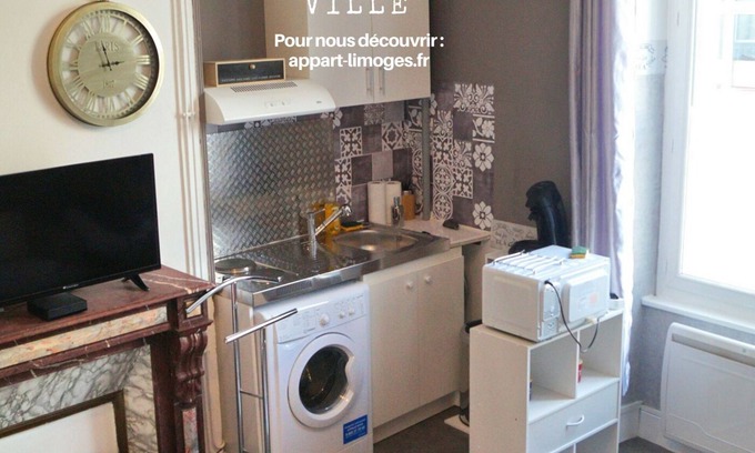 Limoges Apartment | Appart Limoges Center Ville!