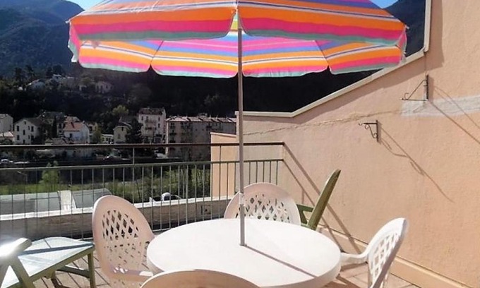 Amelie-les-Bains-Palalda Apartment | Appartement F2 climatisé avec terrasse, parking, à 600m des thermes - Amélie-les-Bains - FR-1-703-27