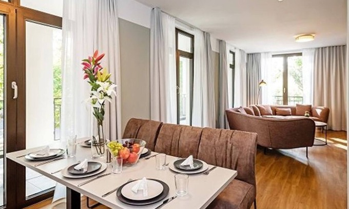 Bad Saarow Apartment | Appartement für 6 Personen, Dusche/wc - Velotel Bad Saarow