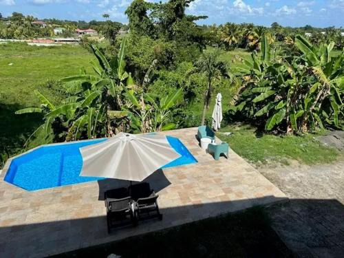 Circuit 1C1 Apartment | Appartement moderne à Petit-Bourg, 70 m², piscine privée