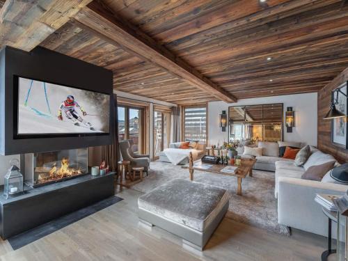 Meribel Village Apartment | Appartement spacieux avec sauna, proche pistes et commerces à Méribel Village - FR-1-566-58