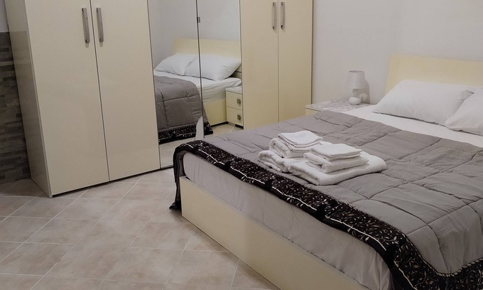 Torre Angela Apartment | Appartment for small family with king bed, in Rome city, near metro station