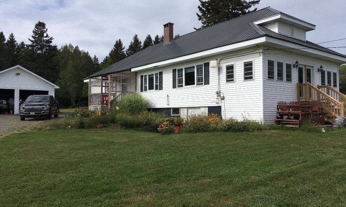 Oxbow House | Aroostook County Cottage in Oxbow - Wildlife, Nature, Fishing, Bird Hunting