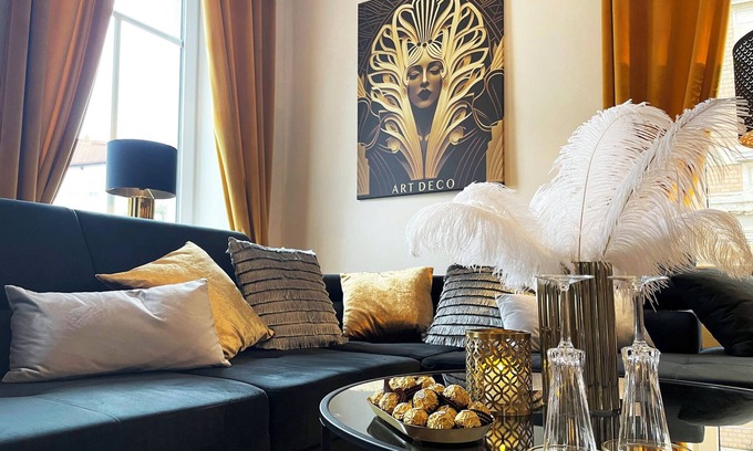 Gera Apartment | ART Deco Design-luxus-apartment, Beste Lage, Garten
