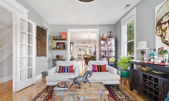 16th Street Heights House | Artful DC Home - Enjoy Backyard - 16th St. Heights
