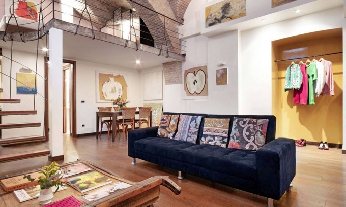 Trastevere Apartment | Artists Loft with relaxing atmosphere in the heart of Trastevere