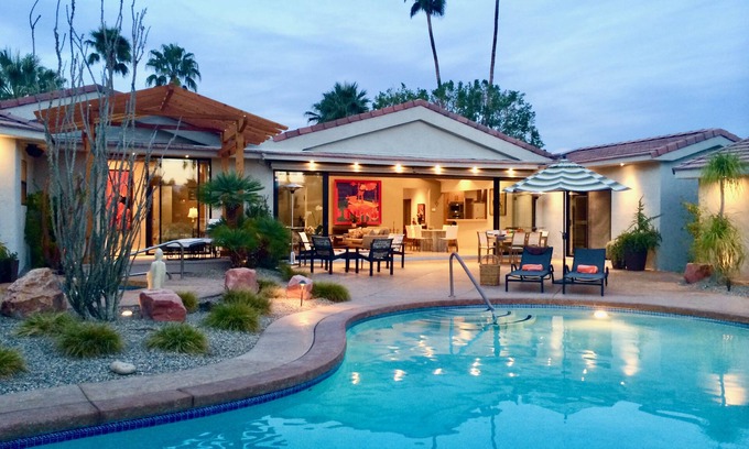 Vista Las Palmas House | Artsy, Luxury Tennis Estate