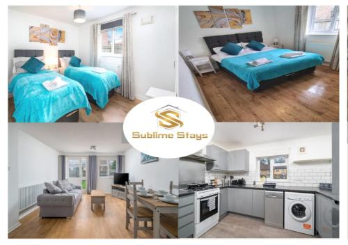 Maidenbower Apartment | Atkinson Pet-Friendly 1-Bedroom Apartment in Crawley with Private Garden & Parking