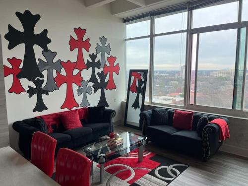 Peachtree Center Apartment | Atlanta City View Highrise