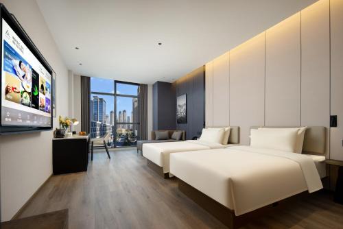 Baohe Hotel | Atour Hotel Hefei Binhu Yungu Financial City