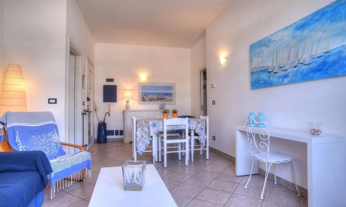 Alassio Apartment | Attic a few meters from the sea, 2 bedrooms 2 bathrooms, large terrace, 5 + 2 beds