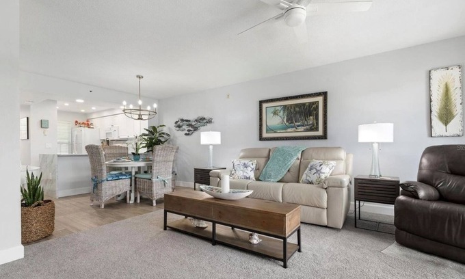 Plantation Condo | AUG 15-SEPT 30 ON SALE- 50 PER NIGHT! 5 STAR GOLF COURSE CONDO, CLOSE TO BEACH