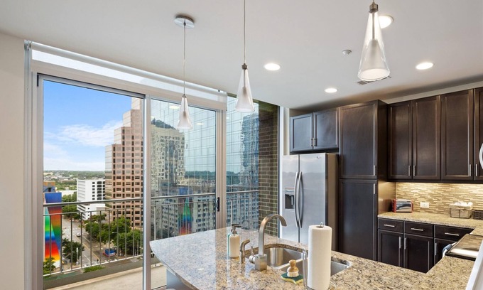 Waller Creek District Apartment | Austin Classy 1BD 1BA Apartment