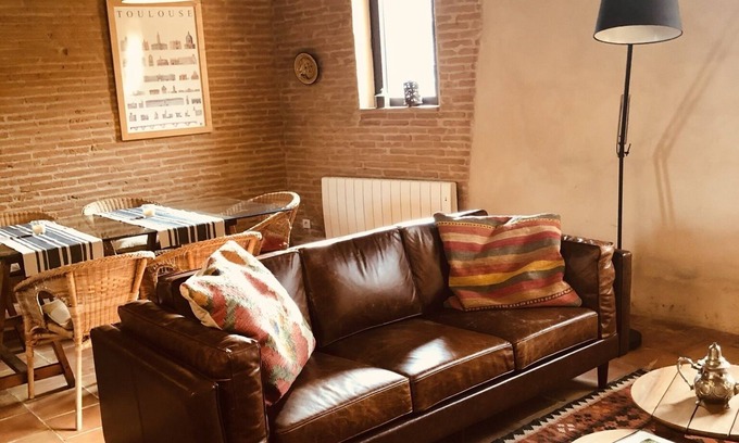 Beauzelle Apartment | Authenticité, Calme et Espace à Proximité D'airbus et du Meett, 114 m2 , Jardin