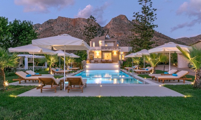 Gerani Villa | Azure Cove Villa | Kalathas Bay | Luxury Redefined | Serenity and Privacy |.