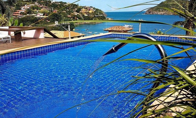 Village da Ferradura House | Búzios Prime: Piscina Vista Mar, 50m da Praia da Ferradura, 8 Suítes,