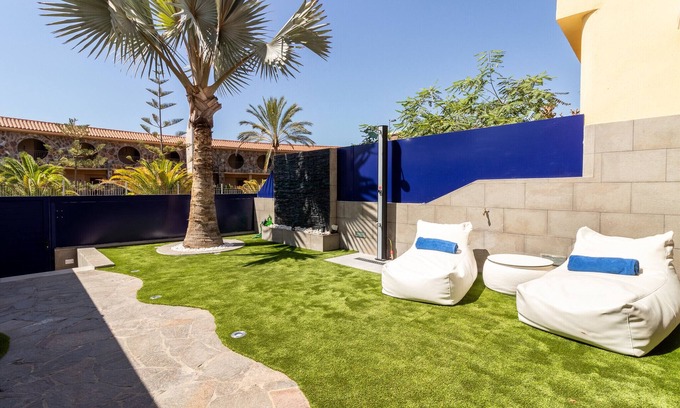 Costa Meloneras Ski Chalet | Bahia Meloneras Deluxe 33 + Pool + Beach + BBQ