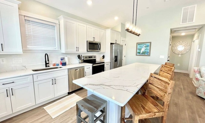 Corolla Village Condo | Barefoot Bliss - Single Level Steps to the Beach