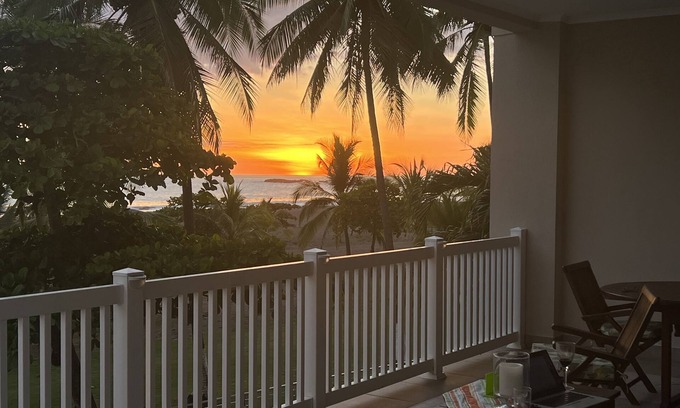 Barrio Los Villalobos Condo | Beach Front Condo Sleeps 5 Excellent open All of March 2025!