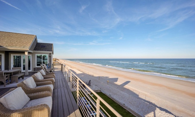 South Ponte Vedra Beach House | Beach Front Home w/Large Deck/Fire Pit