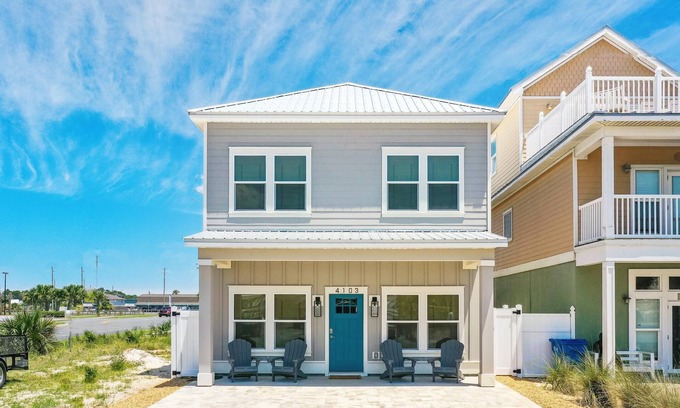 Bel Air House | Beach Haven - Brand New Home - Private Pool- just 300 feet from the Beach!