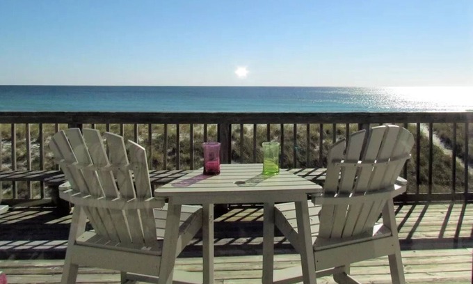 Sugar Beach House | Beach House-Gulf Front Private Home Sleeps 10