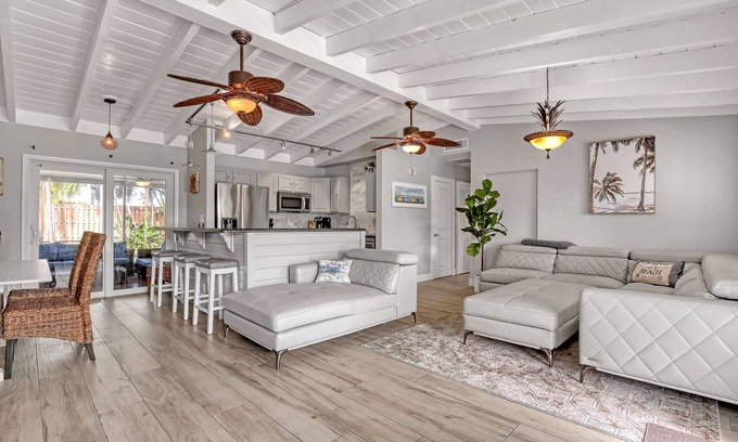 Juno Beach House | Beach House just steps from Sun & Fun!