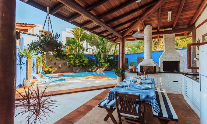 Juquehy House | Beach Retreat - Private house with swimming pool, barbecue and air-condition