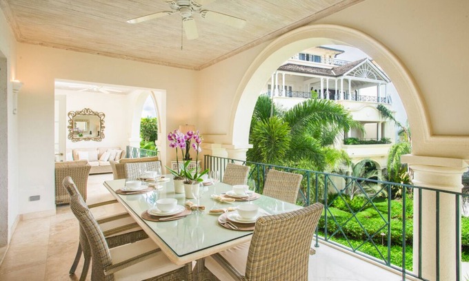 Schooner Bay Apartment | Beachfront Caribbean Elegance - Schooner Bay 205 (2 bed)