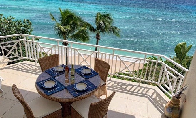 St. Lawrence Gap Condo | Beachfront Condo 308 Mistle Cove