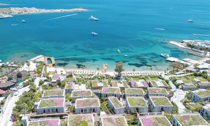 Bodrum City Center Resort | Beachfront Villa With Hotel Amenities Inside a 5 star Resort