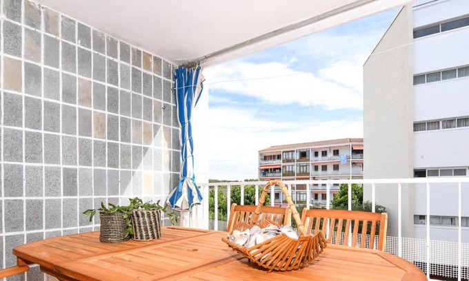 Comarruga Apartment | Beachside 3-Bed Apartment with Parking, Wifi, and Pool Access