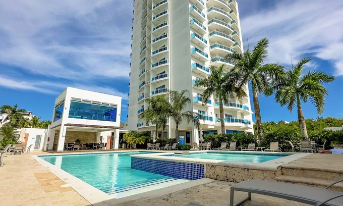 Villas Del Mar Condo | Beautiful 2-bedroom condo with amazing views in charming Playa Juan Dolio ,