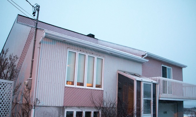 La Mitis Ski Chalet | Beautiful and large family home with stunning views of the river . Guests can al