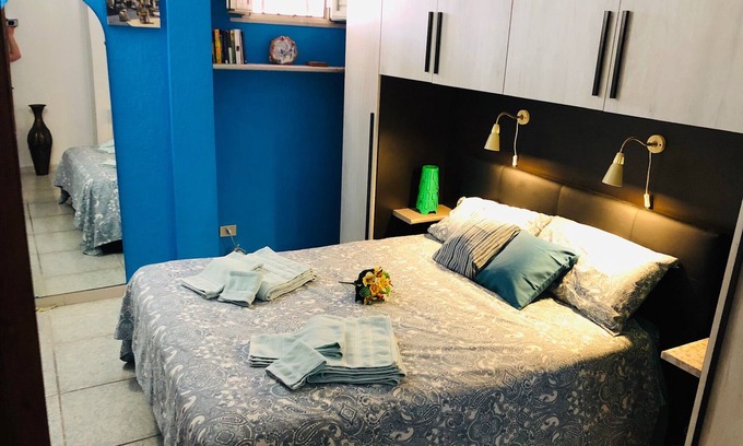 Recanati Apartment | Beautiful apartment 150 m from the beach with private rooftop and sea view