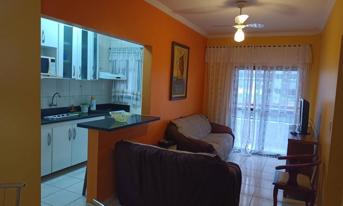 Tupi Apartment | Beautiful apartment with large balcony and sea view