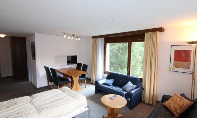 Saas-Fee Apartment | Beautiful apartment for 4 guests with WIFI, TV, balcony and pets allowed