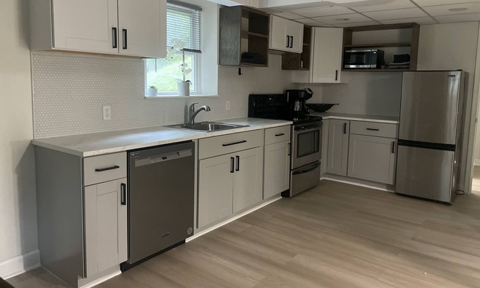 Lynchburg Apartment | Beautiful Basement Apartment in Quiet Neighborhood